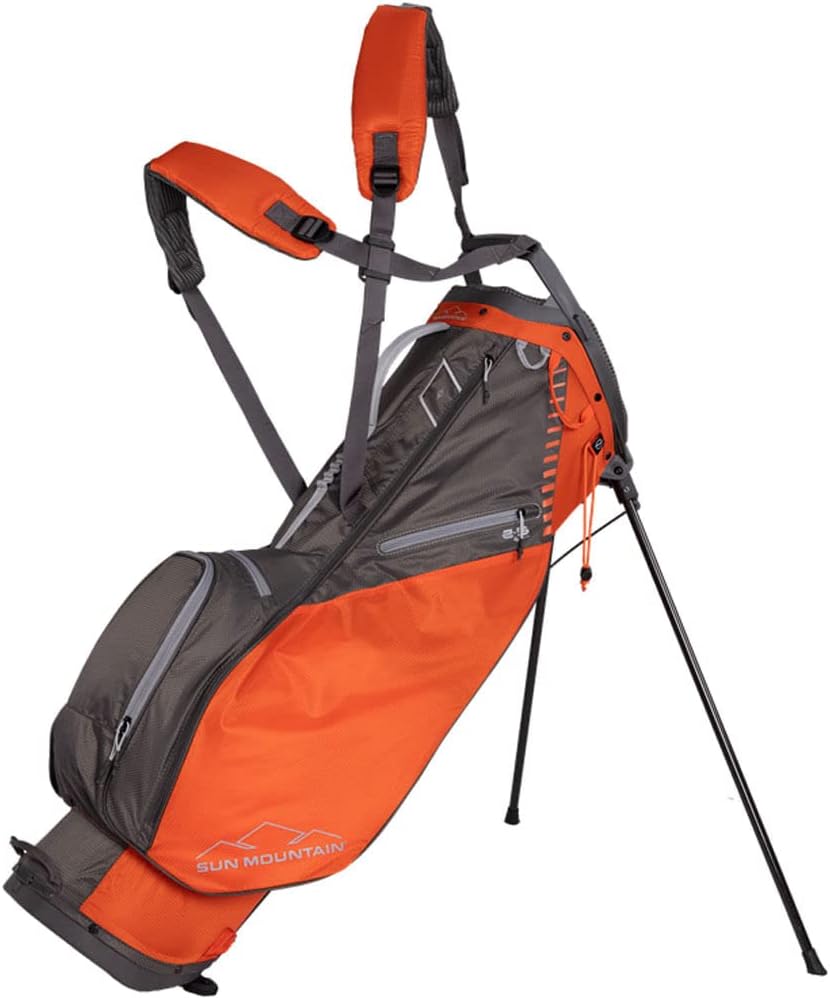 Sun Mountain 2023 2.5+ 14-Way Stand Golf Bag - 230025 - Inferno/Gunmetal