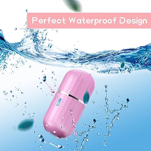 Rechargeable Electric Razor for Women, Waterproof Facial Hair Removal K59319