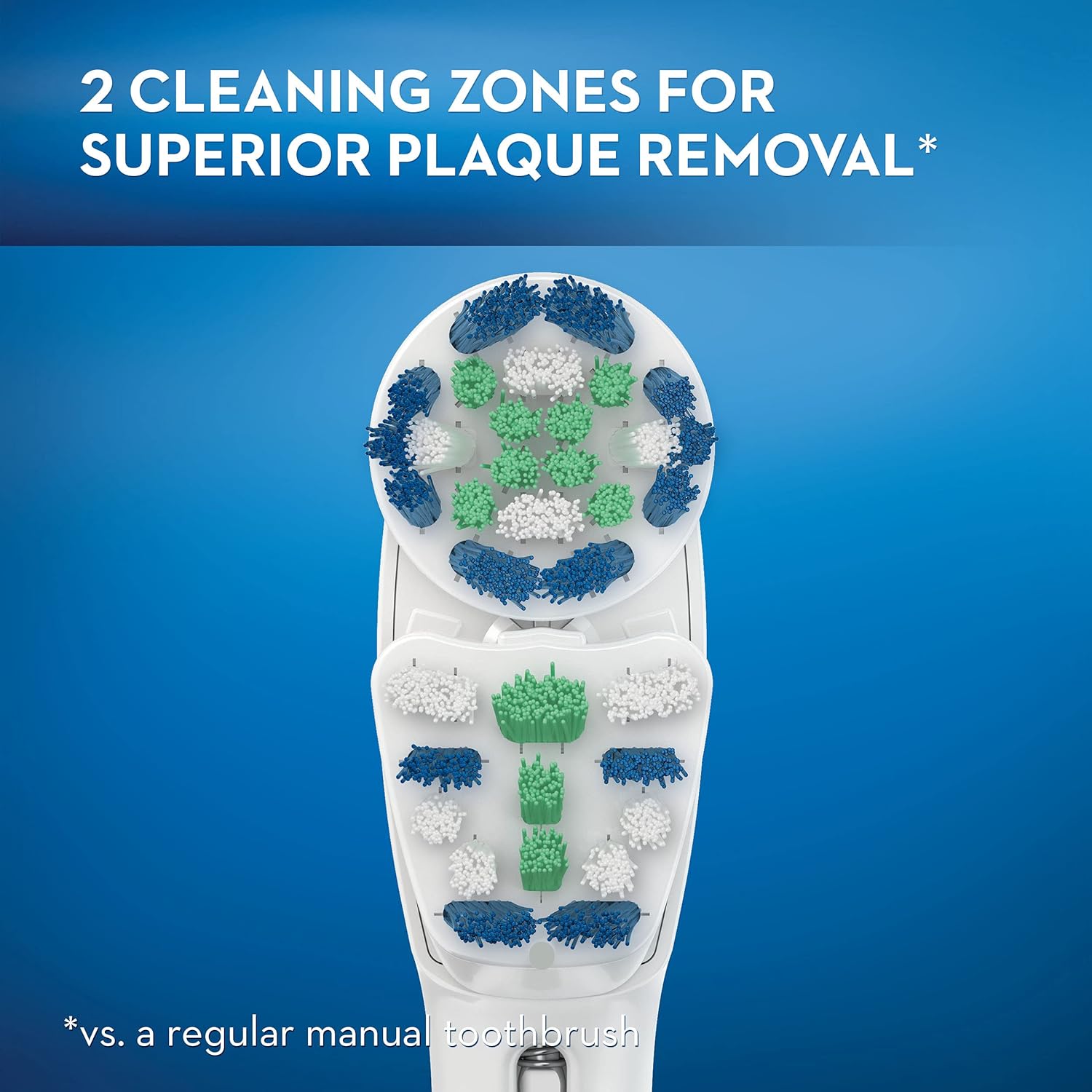 Replacement Electric Toothbrush Heads, 3 Count D21360