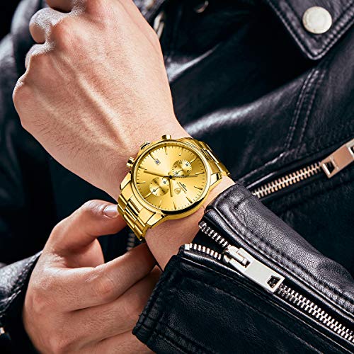 Men's Stainless Steel Chronograph Quartz Watch L994
