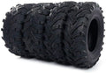 ATV UTV Tires 26x9.00-12 Front & 26x11.00-12 Rear 6PLY Sport All Terrain Tubeless Tires 26x9x12 26x11x12 Complete Set of 4