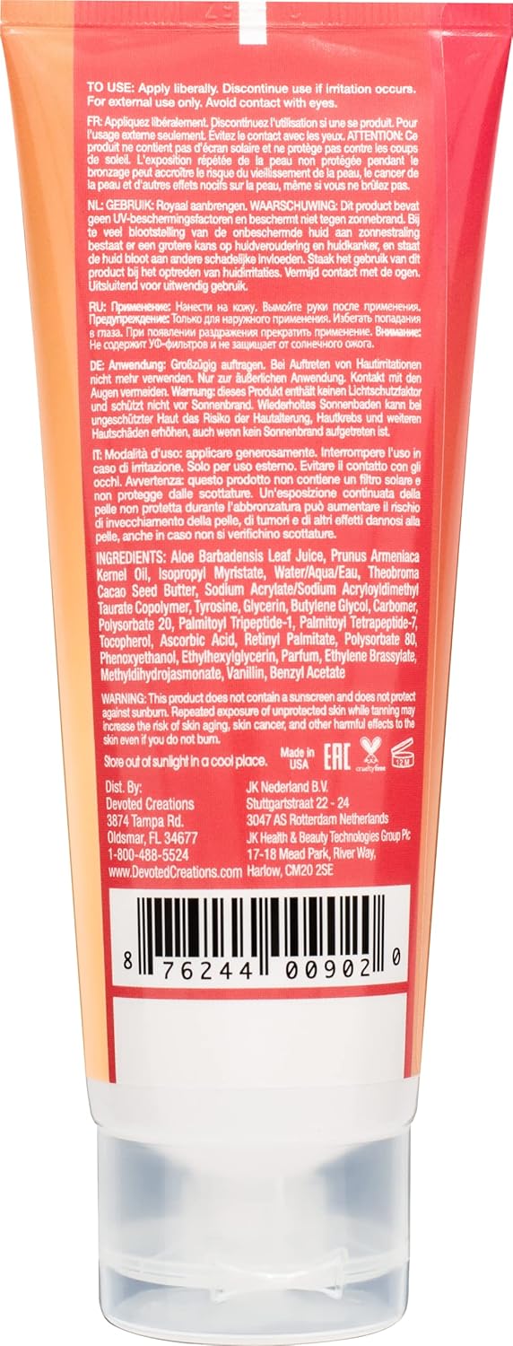 Hypoallergenic Facial Tanning Lotion, 3.4 Fl. Oz. W951631