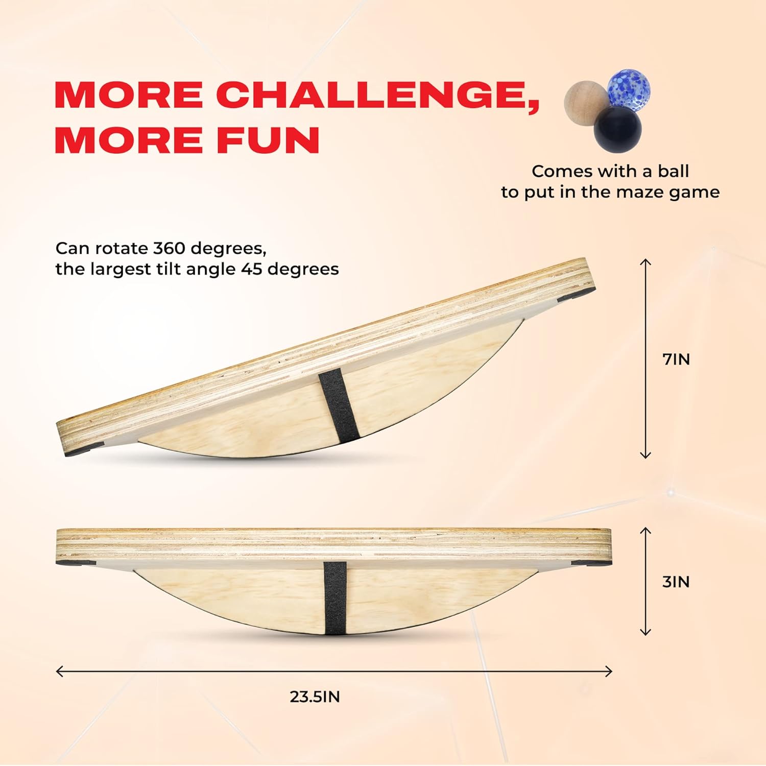 Balance Trainer Balance Board for Core Strength Y361