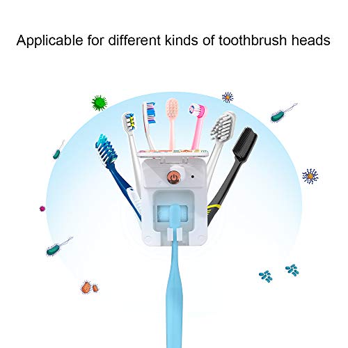 UV Toothbrush Sanitizer, Rechargeable, 3D Design Z4213
