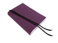 6 Inch Trade Size Paperback Book Cover 5.5x8.5 to 6x9 PURPLE Fabric Stretch Book Cover for Soft Cover, Hardcover Book Cover for Paperback Novels and Journals (Adults)
