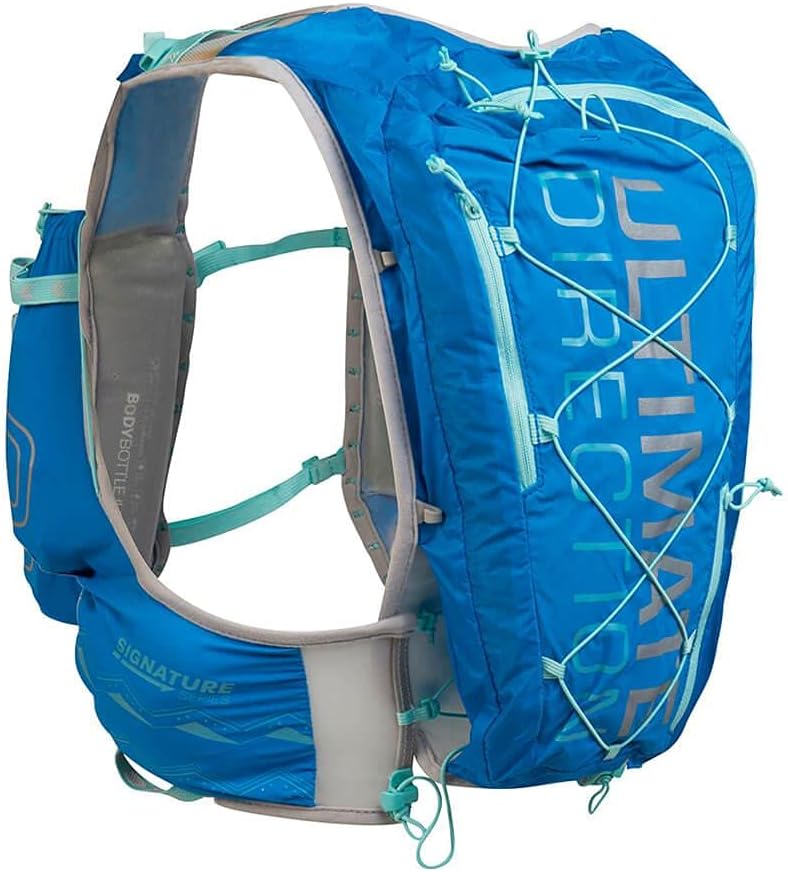 Ultimate Direction Womens Ultra Vesta Signature Series 5.0 Trail Running Vest, Signature Blue, Medium/Large