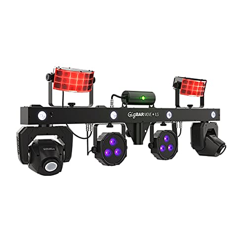 4-in-1 Multi-Effect Lighting System with Tripod Stand and Wireless Footswitch F329153