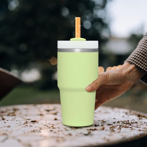 Replacement Straws for 20oz 14oz Tumbler, Reusable Clear Straws, BPA Free Dishwasher Safe S21678
