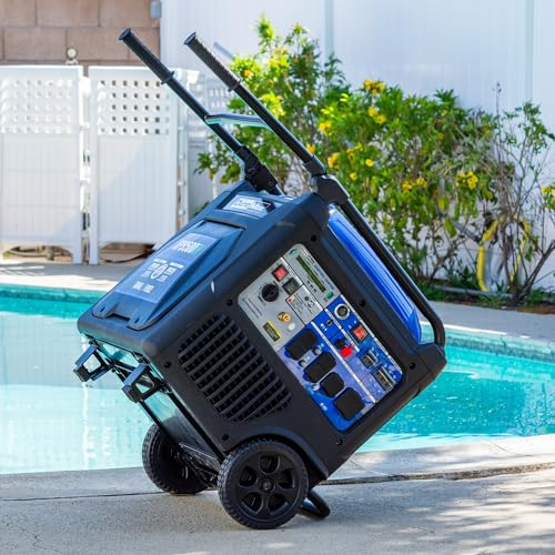 9,500-Watt Dual Fuel Digital Inverter Portable Generator P202