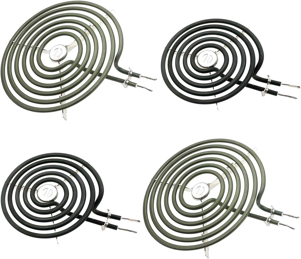 Range Stove Top Surface Element Burner Kit 2 pcs 6 Inch and 2 pcs 8 Inch J352188