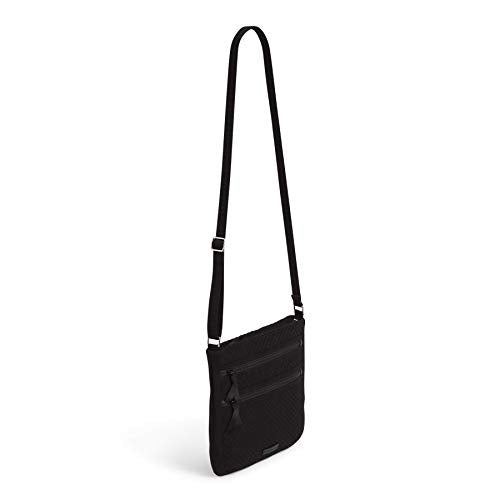 Women's Microfiber Triple Zip Hipster Crossbody Purse B590338