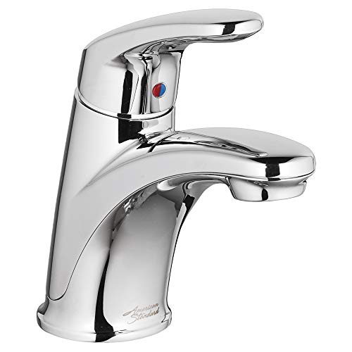 Single-Handle Bathroom Faucet with Metal Pop-Up Drain, Polished Chrome Y800813
