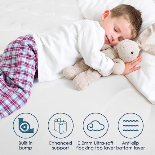 Queen Air Mattress with Built-in Pump, 18" Elevated Inflatable Bed with Storage Bag V3513