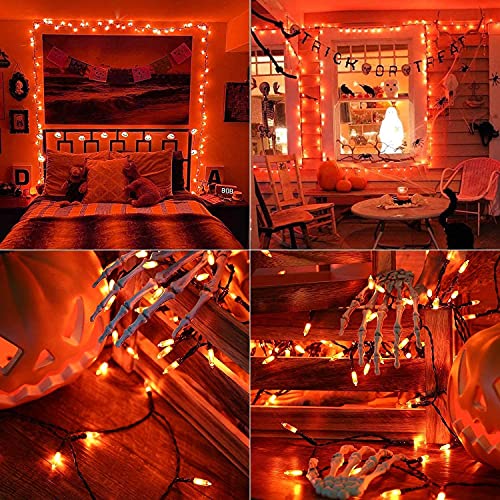 Battery Operated Christmas String Lights 33ft 100LED Waterproof Q22956