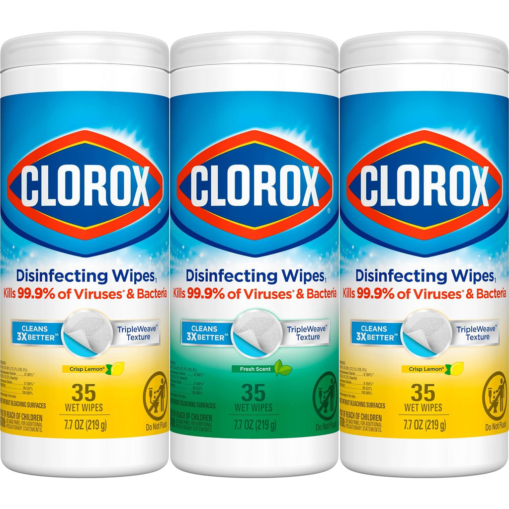Disinfecting Wipes Value Pack, 35 Count Each, Pack of 15 M624639