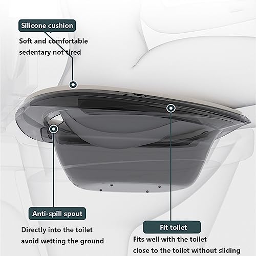 Foldable Sitz Bath Tub for Toilet Seat Postpartum Care G4503