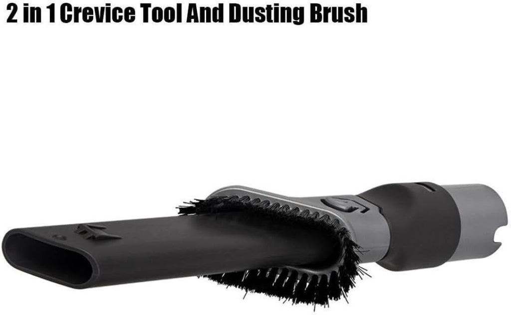Dusting Brush Crevice Tool 35mm for Vacuum Cleaner, Gray I1427