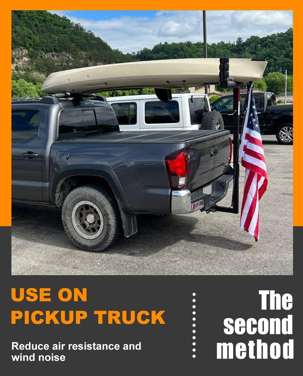 Vertical Kayak Rack for RV Truck Z5824
