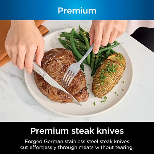 14-Piece German Stainless Steel Knife Set with Built-in Sharpener R656086