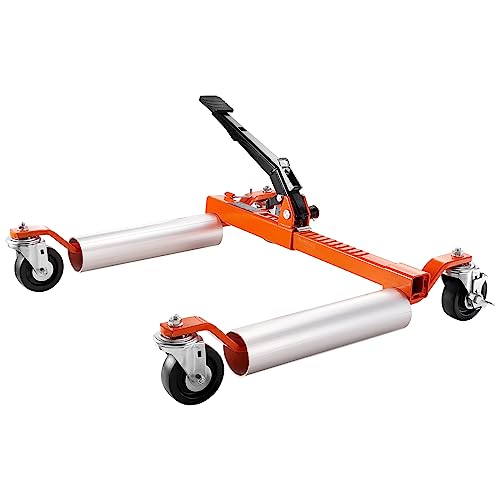 Wheel Dolly Car Skate, Heavy Duty Ratcheting Tire Skate for Car Truck RV Trailer, 1500 LBS N2265