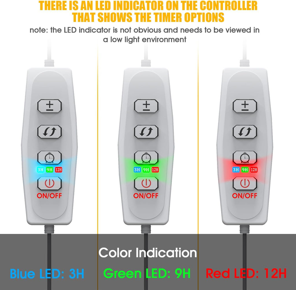 Full Spectrum Grow Light with Adjustable Plant Stand for Indoor Plants V96200