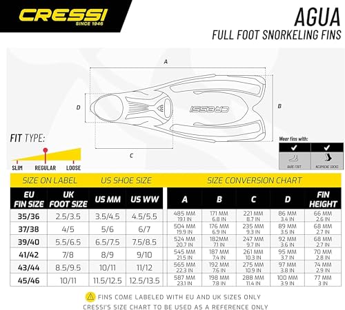 Snorkeling Fins with Self-Adjustable Full Foot Pocket Q78510