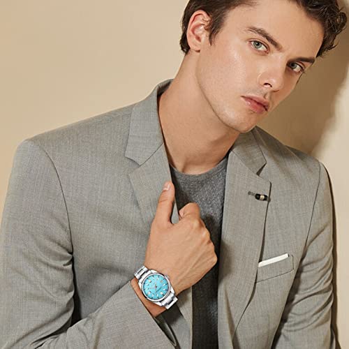 Men's Waterproof Stainless Steel Chronograph Watch U676