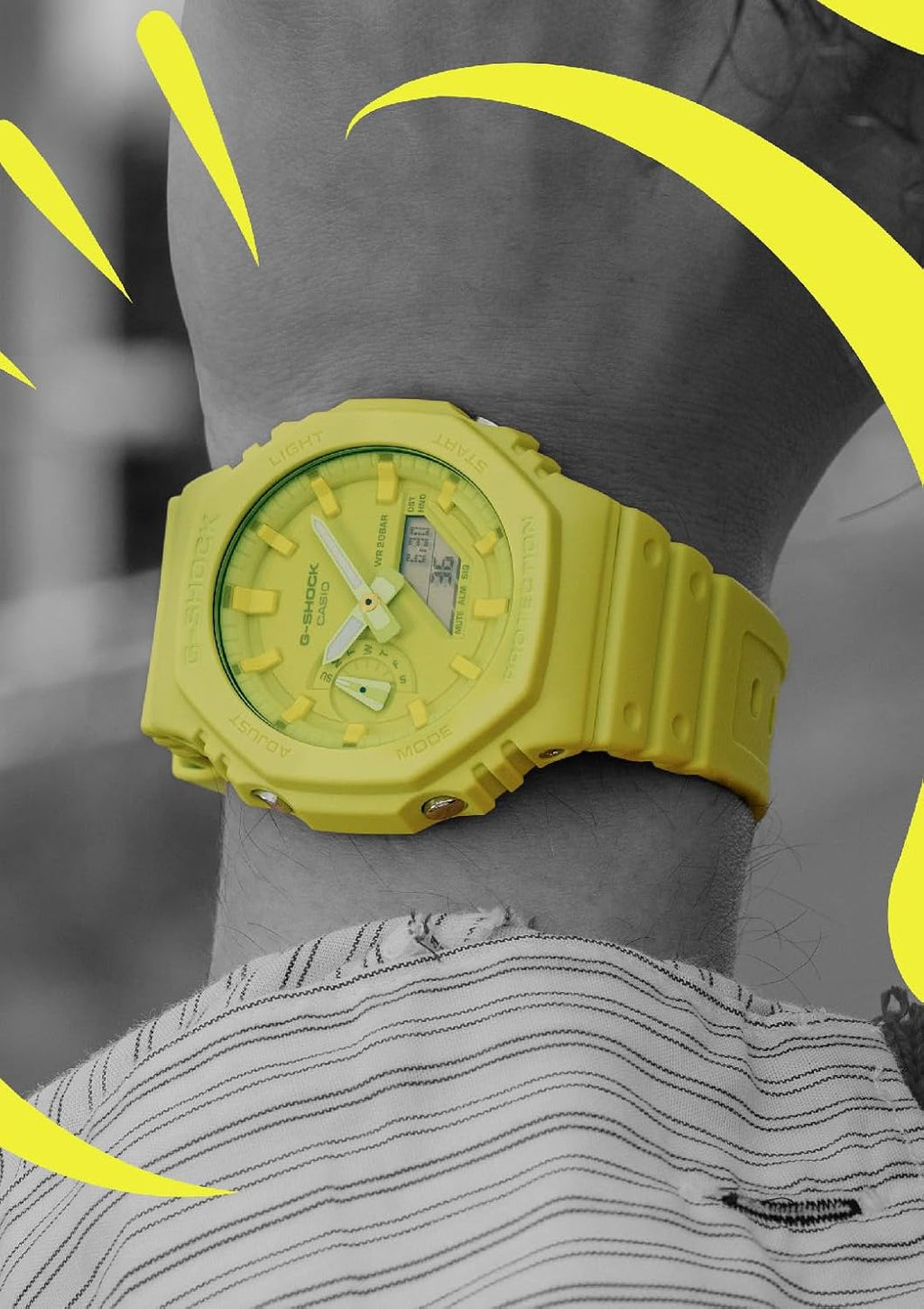 Casio G-Shock GA-2100-9A9JF Tone-On-Tone Series H181175