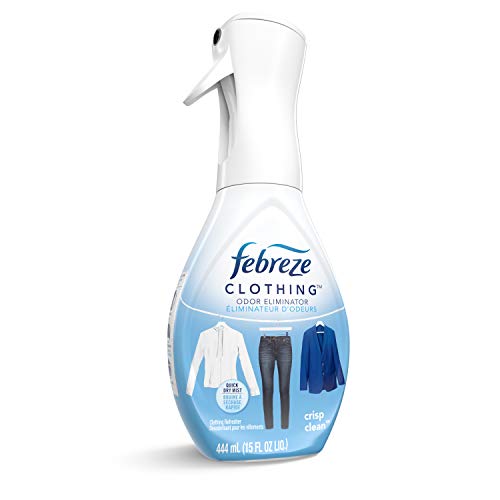 Clothing Odor Eliminator, Crisp Clean Scent, 15 Fl Oz (2 Pack) T5961