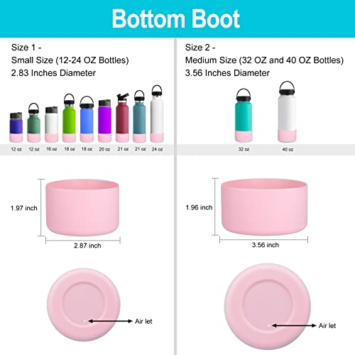 Silicone Bottom Cover for 12-40 oz Water Bottle and Tumbler F4994