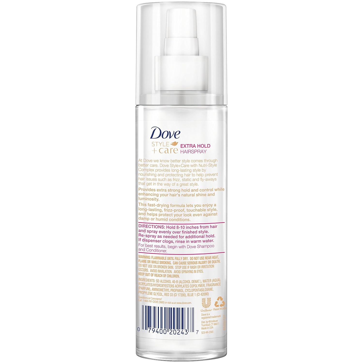 Hairspray, Extra Hold, 9.25 Ounce J443918