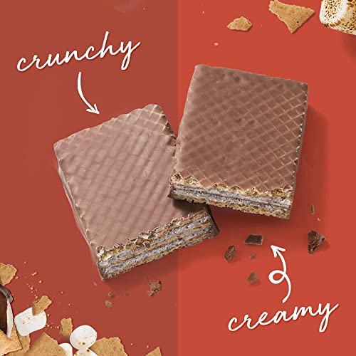 Protein Wafer Bars, S'Mores, 1.4 oz (12 Count) J241610