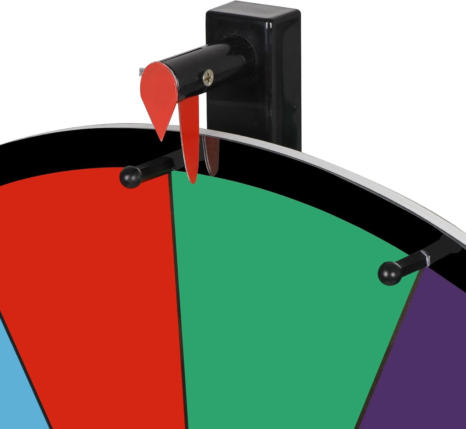 24" Prize Wheel with Detachable Stand Carnival Spinning Game U890
