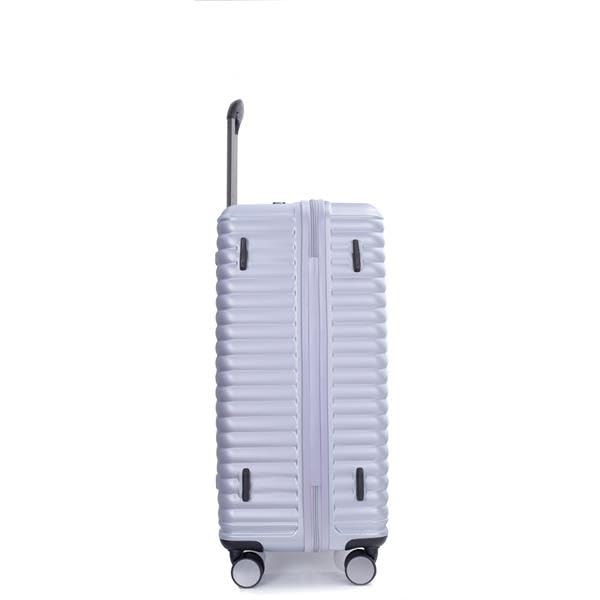 3 Piece Luggage Set, Lightweight PC+ABS Suitcase with Spinner Wheels and TSA Lock U64882