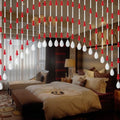 Crystal beaded curtains for doorways, Arched beaded curtains for windows, Hanging door beads curtains Room Divider for Home Decor Doorway Window Living Room Bedroom, Easy to Install