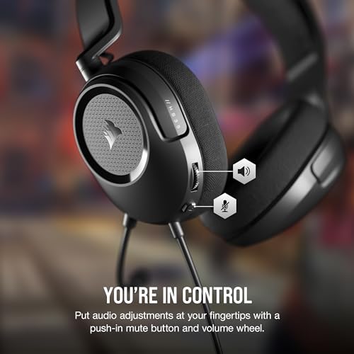 Wired Gaming Headset with 7.1 Surround Sound and Flexible Microphone A784630
