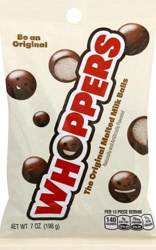 Chocolate Malted Milk Balls Candy, 12 oz (Pack of 6) F9214