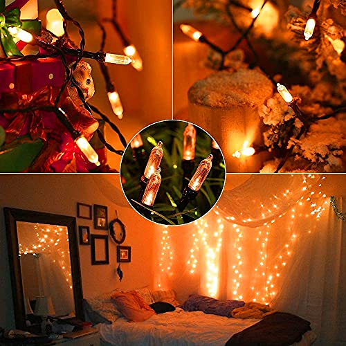 Battery Operated Christmas String Lights 33ft 100LED Waterproof Q22956