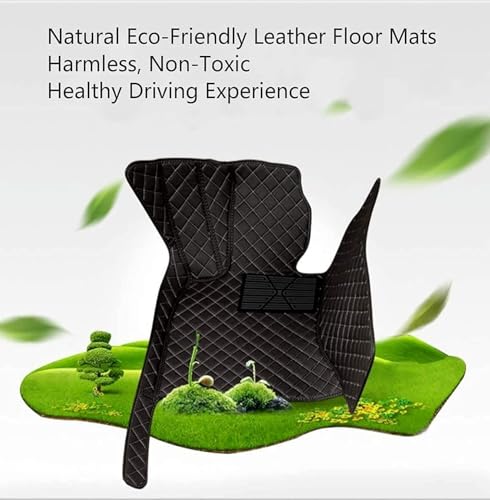 Custom Car Floor Mats Full-Coverage Non-Slip Leather All-Weather O674797