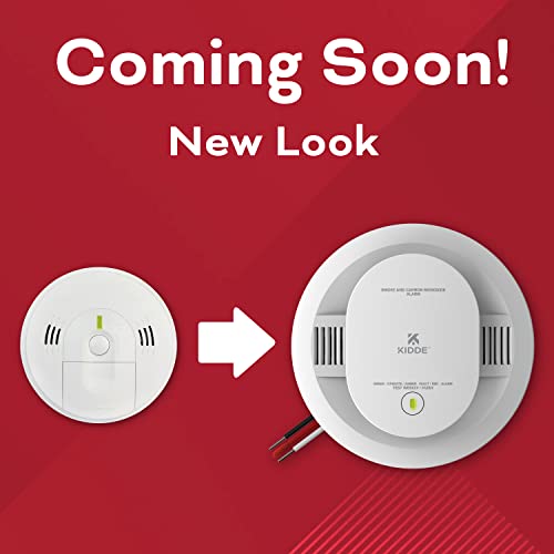 Smoke & Carbon Monoxide Detector, Hardwired, Battery Backup, 2-Pack H838