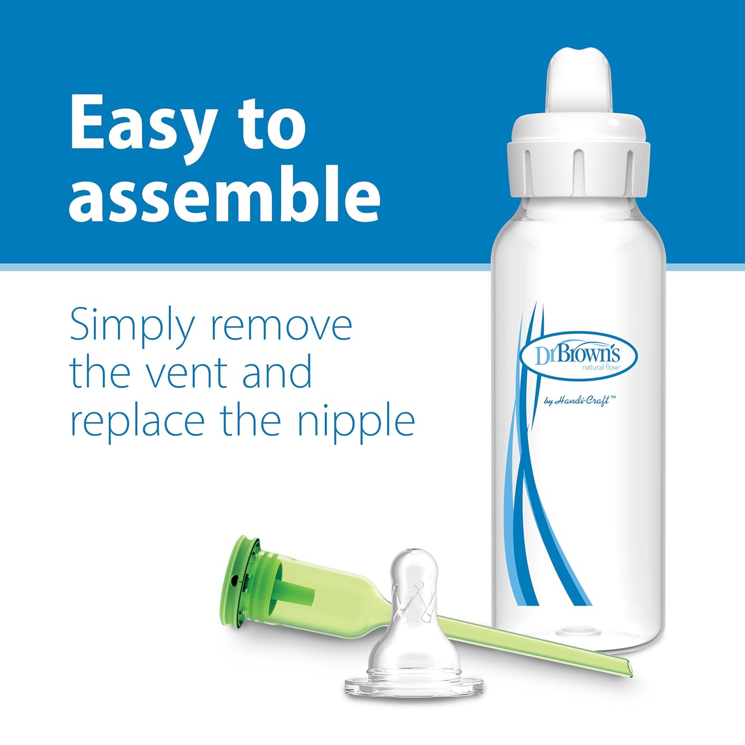 Baby Bottle Sippy Spout, Soft Silicone, 6m+, 2 Count Q379