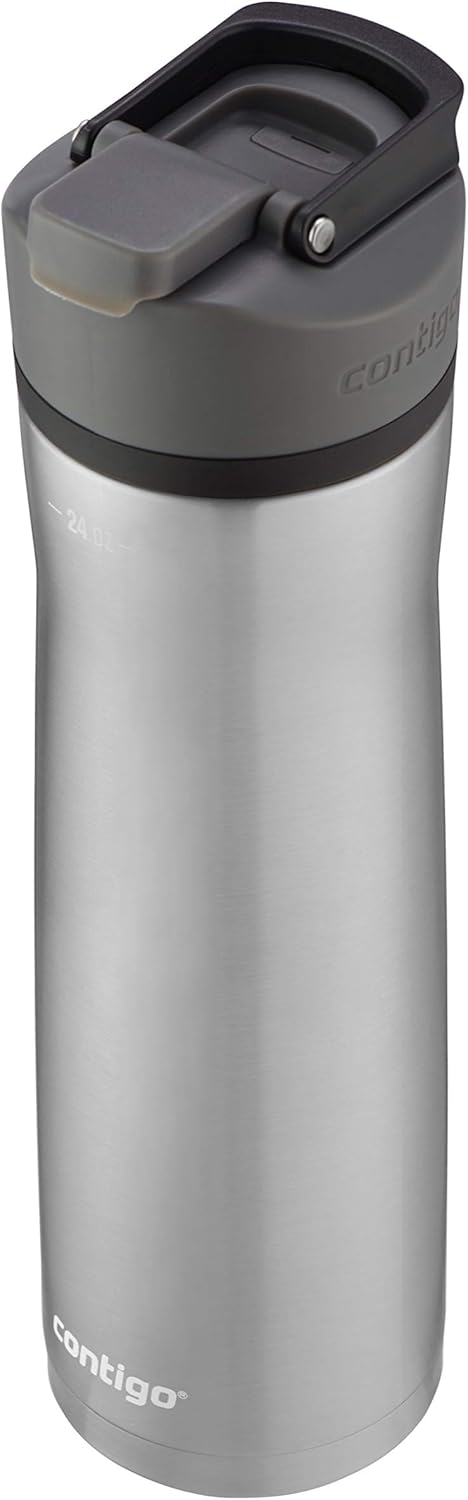 Stainless Steel 24oz Spill-Proof Water Bottles with Handles S25374