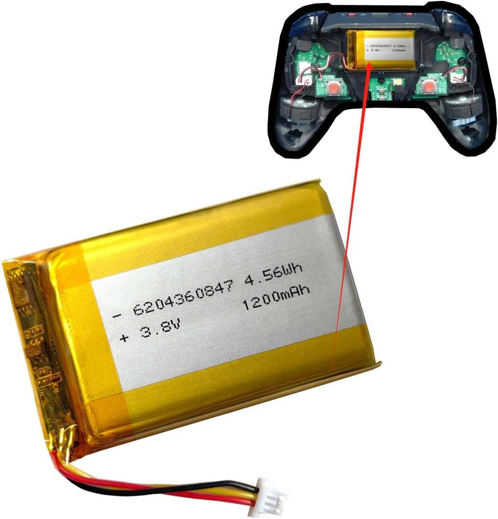 Rechargeable Lithium Polymer Battery for Wireless Gaming Controller E239565