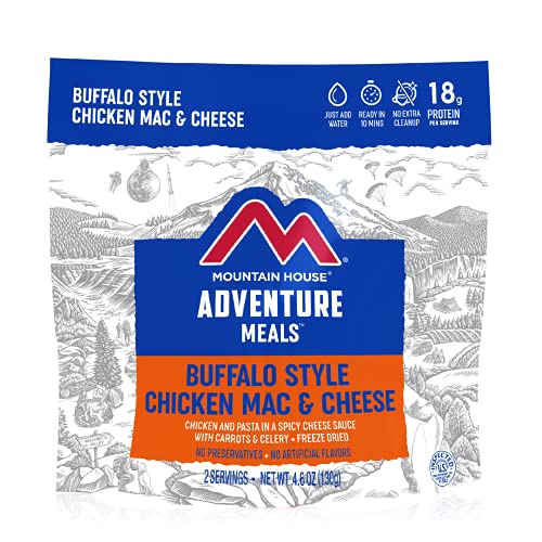 Freeze Dried Biscuits & Gravy Backpacking Food, 4-Pack I251