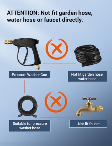 Heavy Duty Car Wash Foam Cannon for Pressure Washers with Adjustable Nozzle H32177