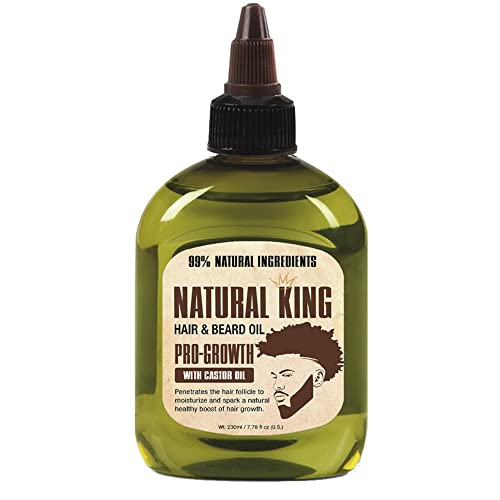 SFC Natural King Pro-growth Castor Hair & Beard Oil 2.5 oz.