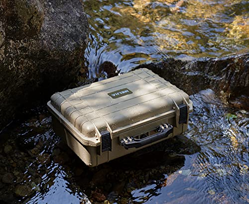 Waterproof Hard Camera Case with Customizable Foam D361