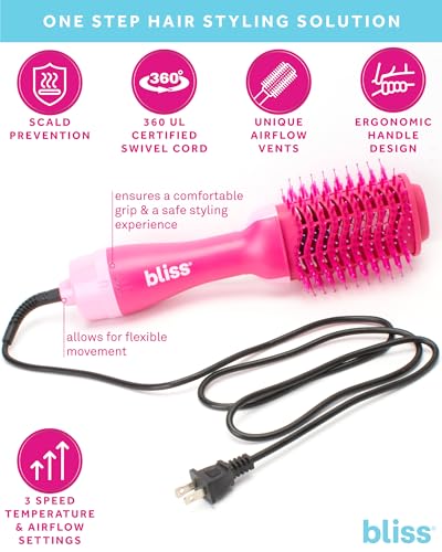 Hair Dryer Brush One Step Styling Thermal Blowout Brush K831