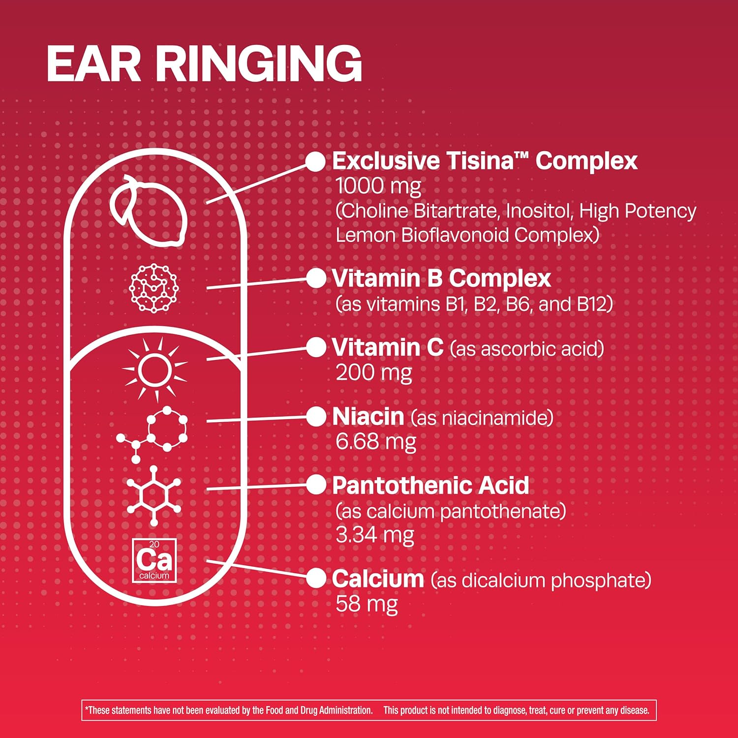 Tinnitus Relief Day & Night Combo Kit, 90 Caplets V11676
