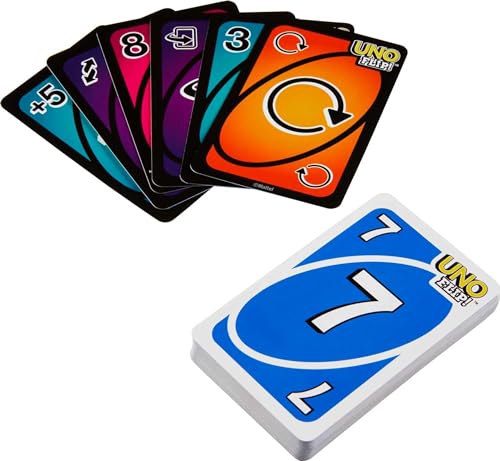 UNO Card Game for Family Night, Travel Gift in Collectible Storage Tin K760
